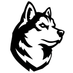 Logo of the Northeastern Huskies