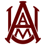 Logo of the Alabama A&M Bulldogs